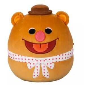 DISNEY The Muppets “Fozzie Bear” Squishmallow 10” Plush BRAND NEW‎ & VERY CUTE!